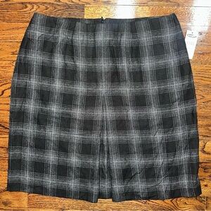FINAL PRICE NWT Old Navy Plaid Skirt 14 Back Zipper